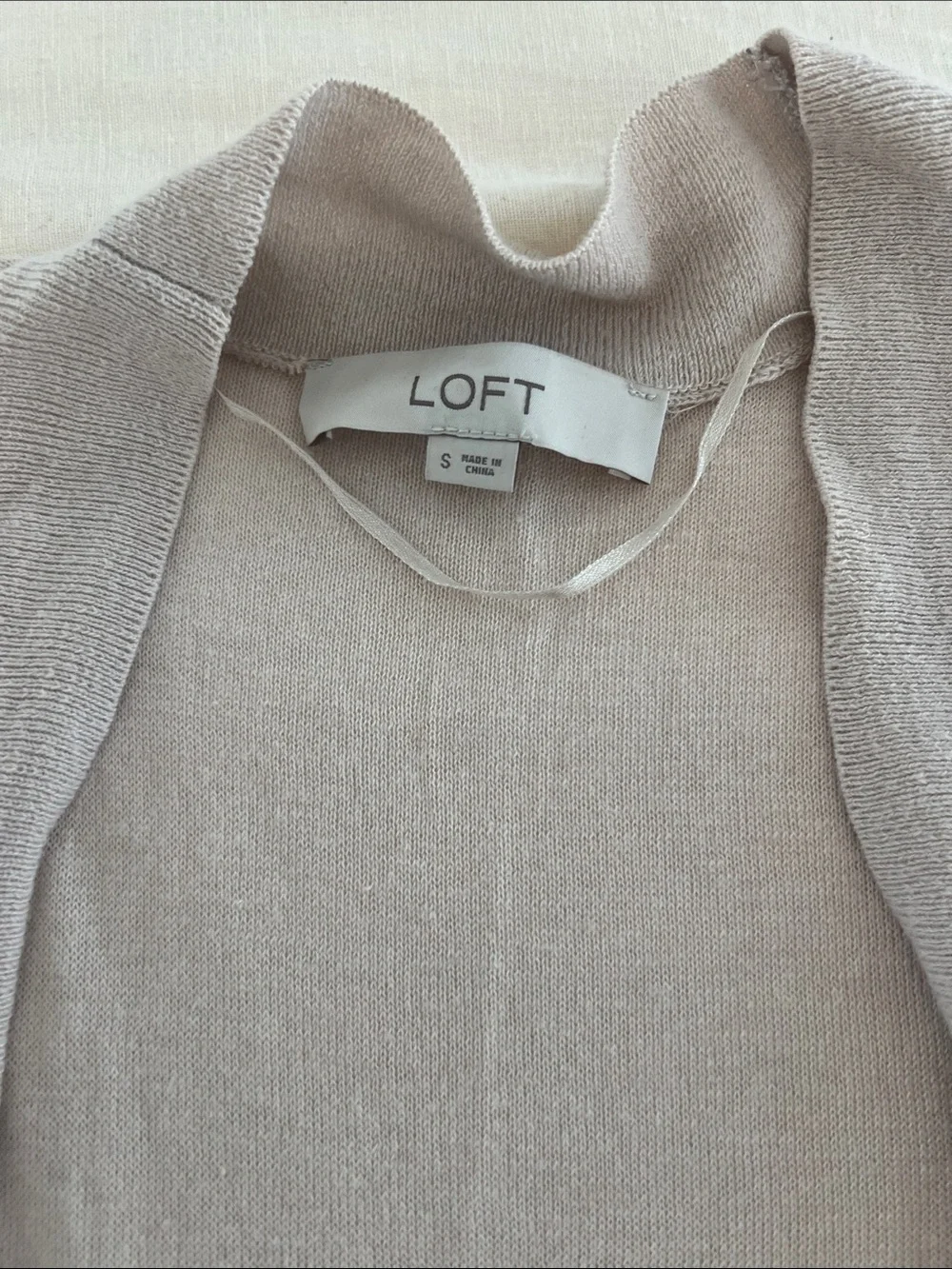 LOFT sleeveless longline